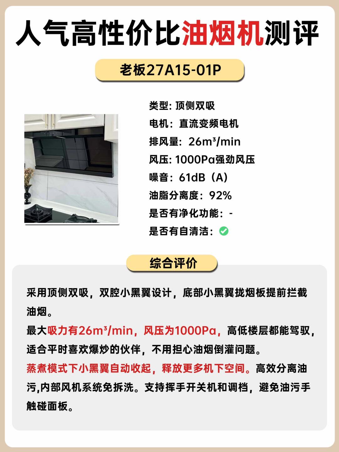 老板电器获得发明专利授权：“降噪装置、蜗壳和吸油烟机风道系统”
