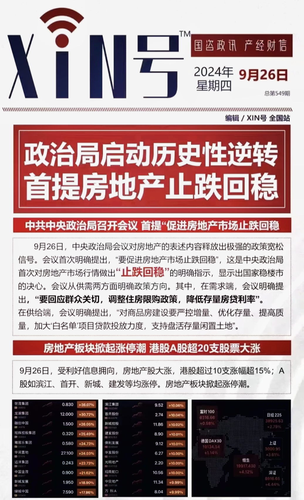 债市收盘| 央行净回笼2965亿元，股债今日同涨