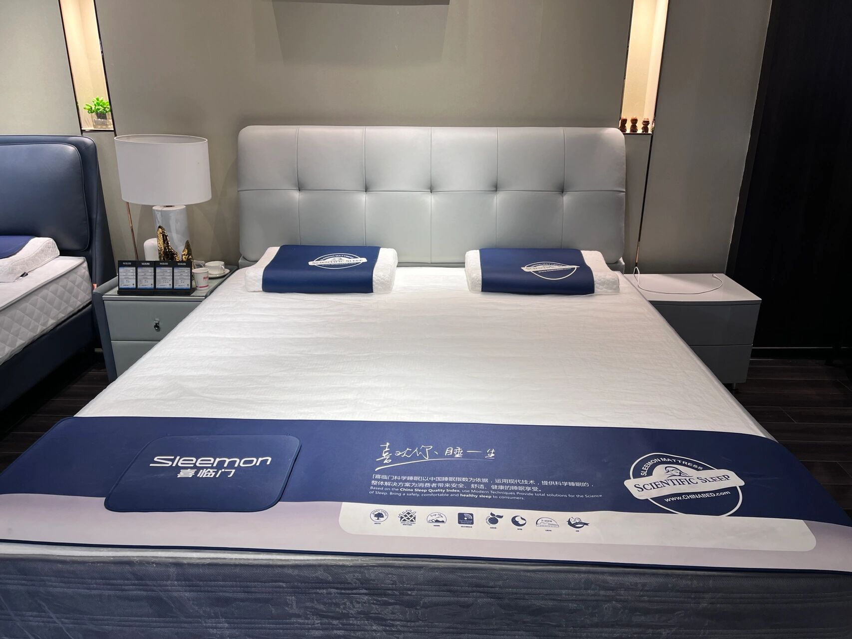 喜临门获得外观设计专利授权：“床架（可可西里）”