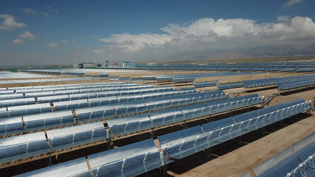 中广核8.6米熔盐槽式集热器成套装备及工艺完成技术验证